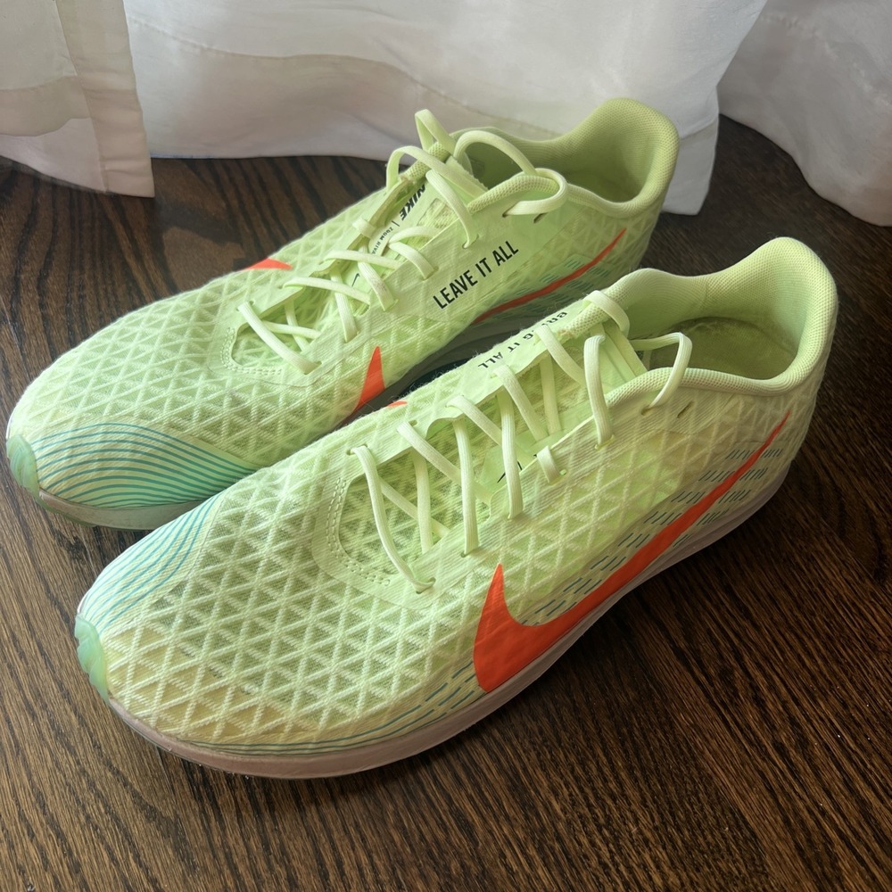 Nike Men's Zoom Rival XC 5 Green Running Track Sneakers US Size 12.5 CZ1804-701